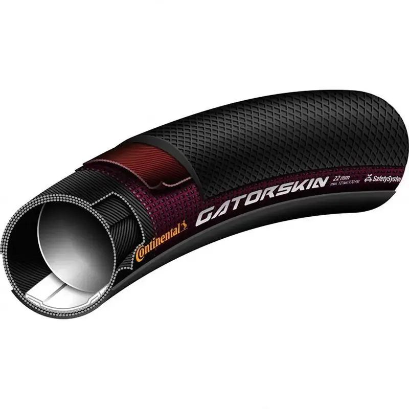 Continental Sprinter Gatorskin Tubular Road Bike Tire 700x25c