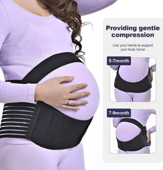 Adjustable Pregnancy Belly Band For Pelvic & Back Pain Relief